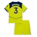 Maillot de foot Tottenham Hotspur Radu Dragusin #3 Troisième vêtements enfant 2025-26 Manches Courtes (+ pantalon court)